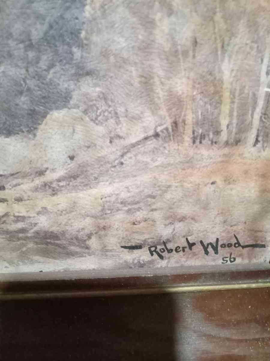 wood painting by Robert wood