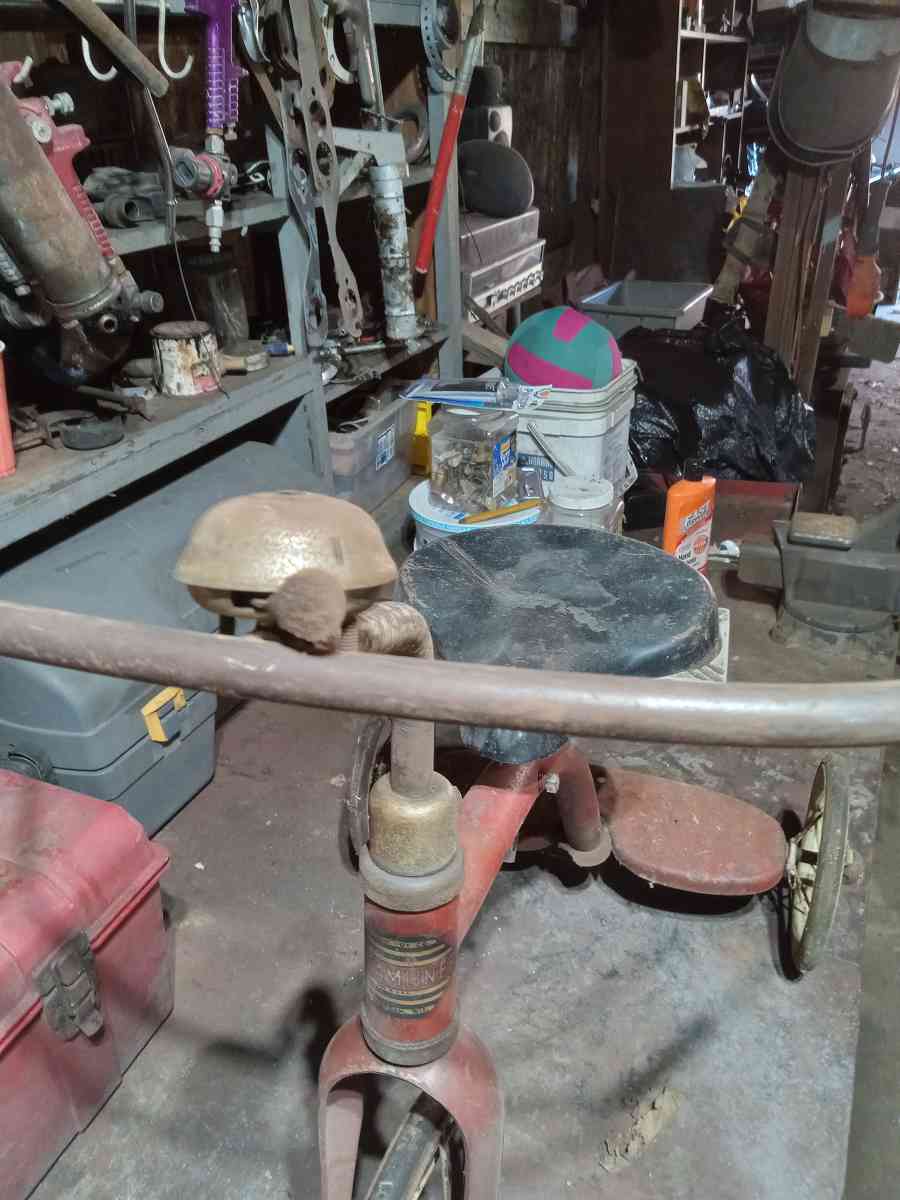 antique tricycle