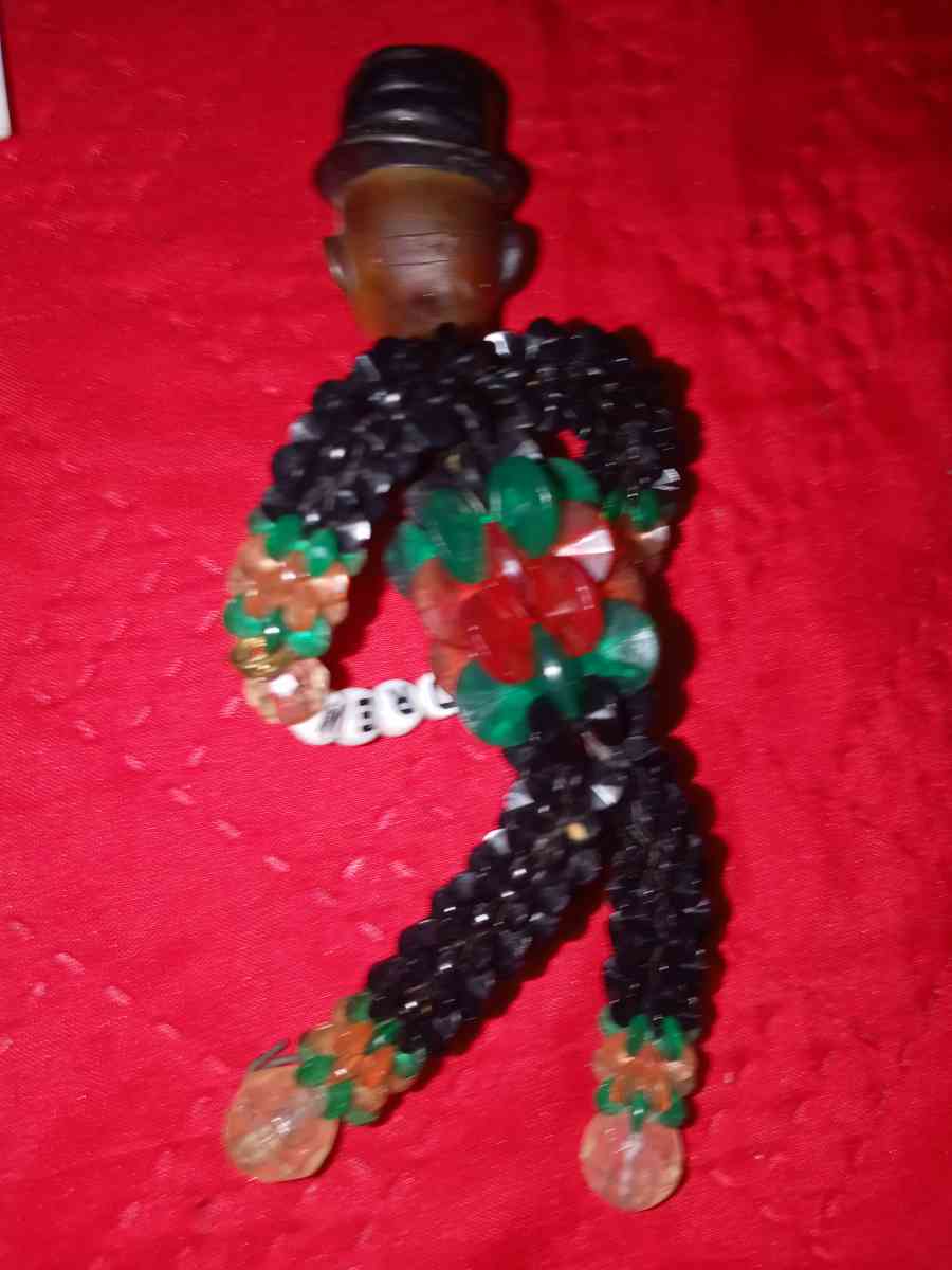 vintage clown Christmas ornament from 1950s