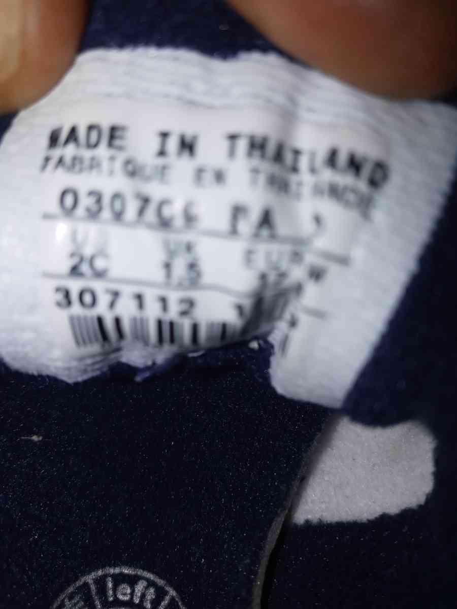 baby infant Nike booties size 2c