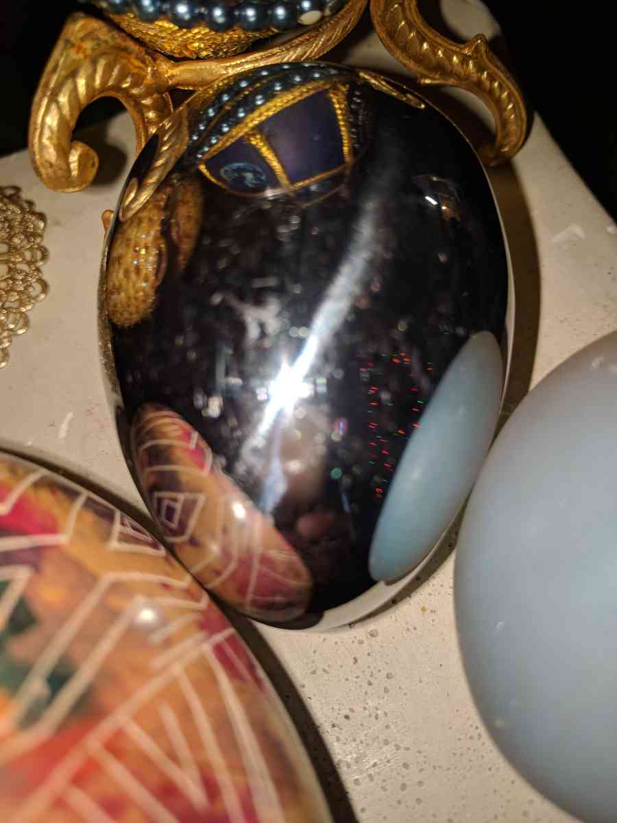 antique custom eggs vintage style