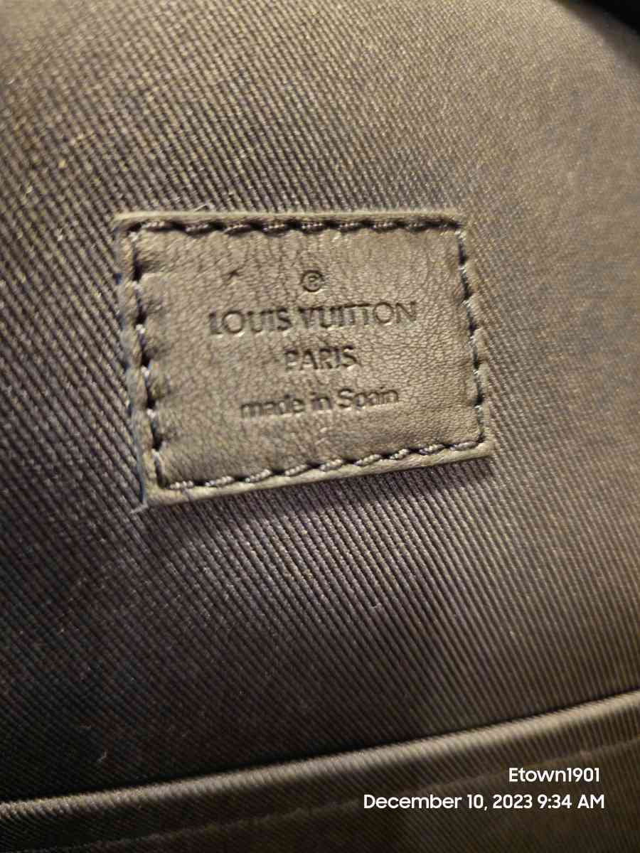 LOUIS VUITTON Racer Backpack Rucksack M46109 Monogram Shadow