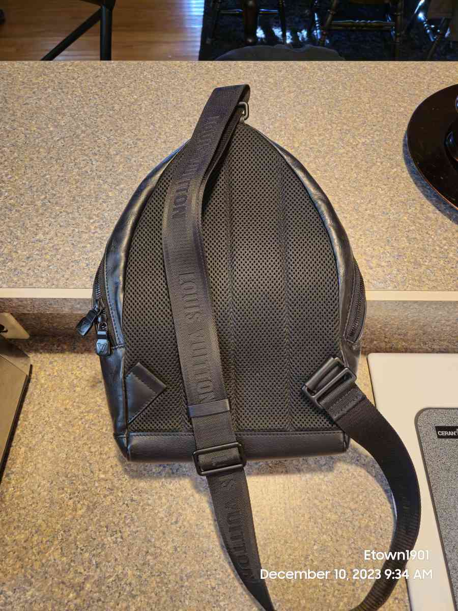 LOUIS VUITTON Racer Backpack Rucksack M46109 Monogram Shadow