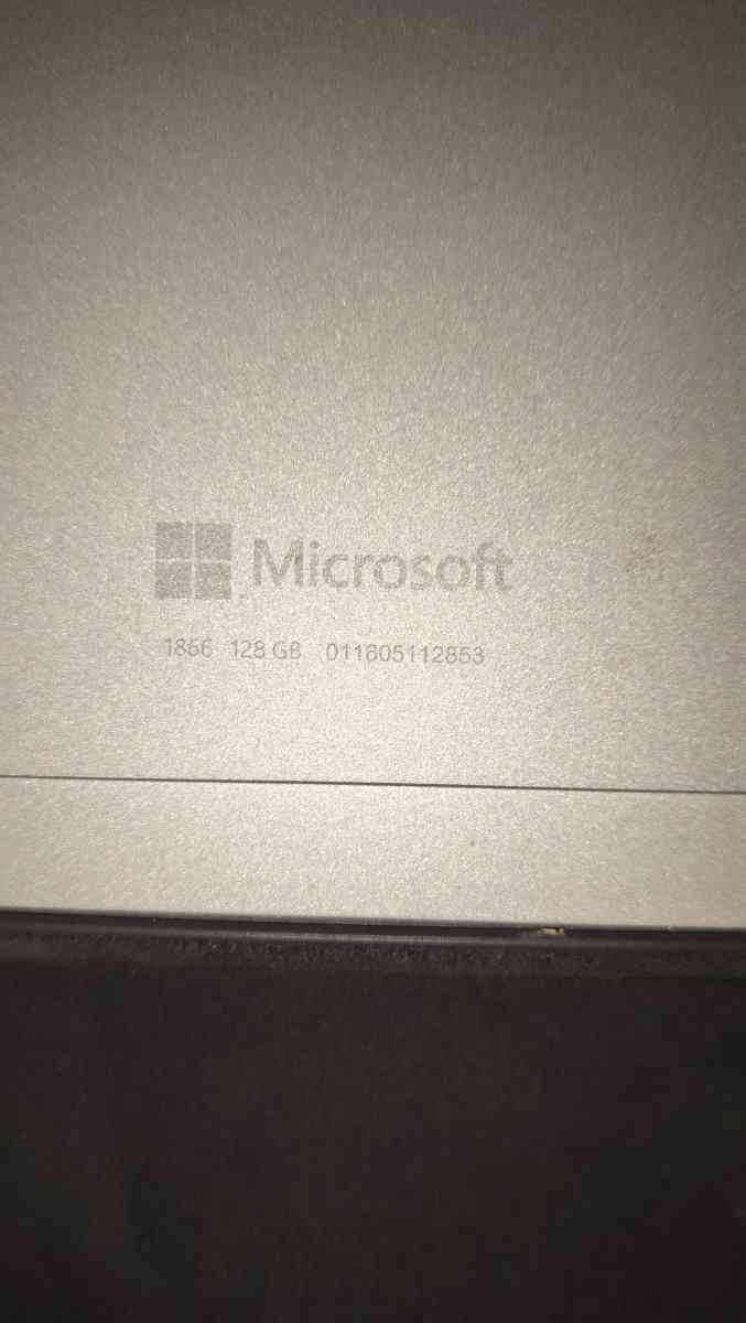 microsoft surface pro 7 model 1866 128gb 8gb