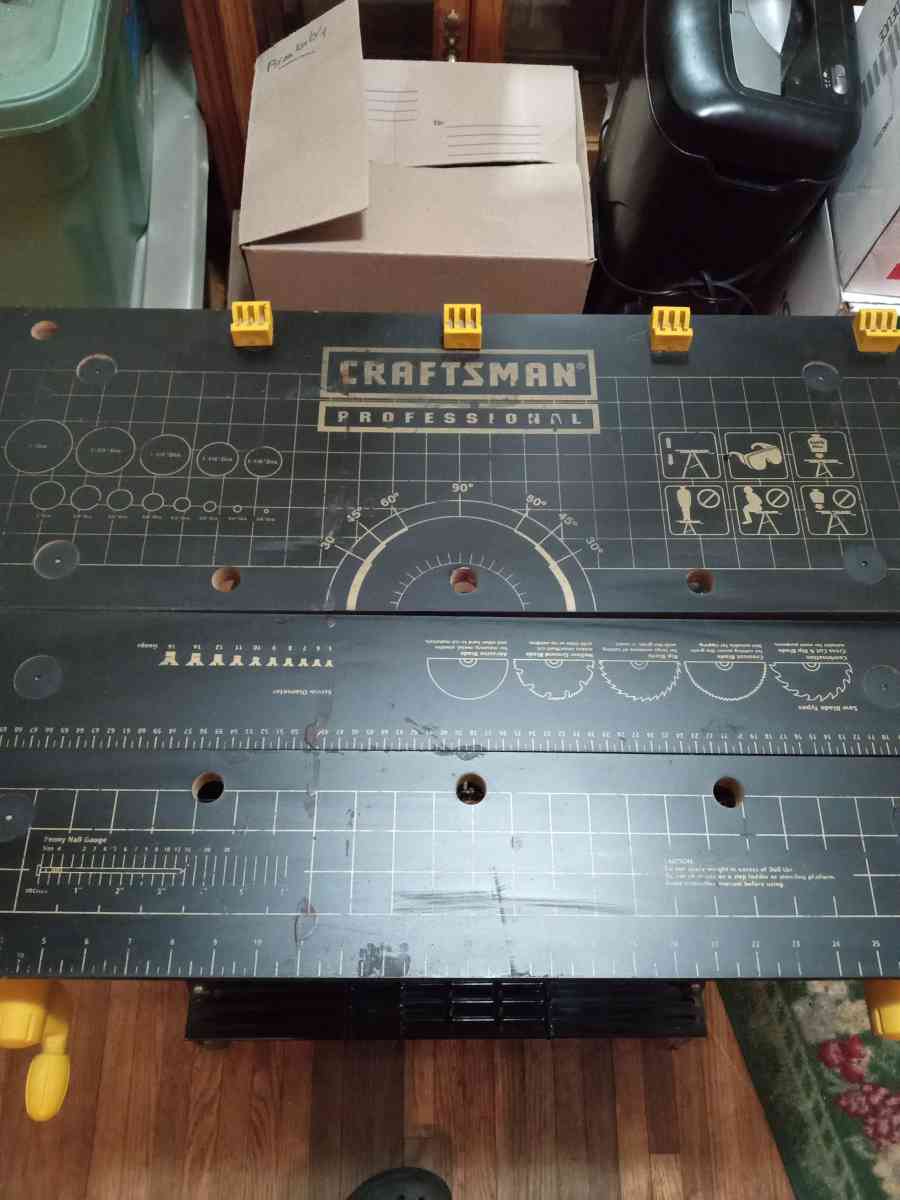 Craftsman professional saw table