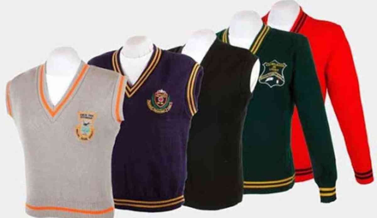 School uniform embroidery