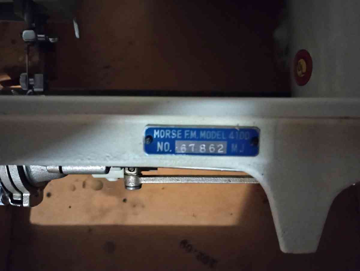MORSE SEWING MACHINE