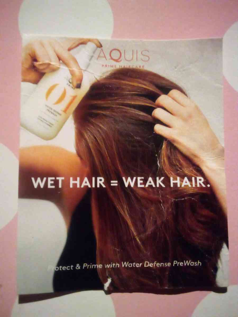 Aquis Prime Lisse Rapid Dry Hair Turban and Water Defense Pr