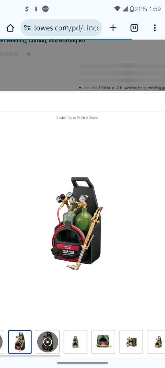 port a torch kit with tanks