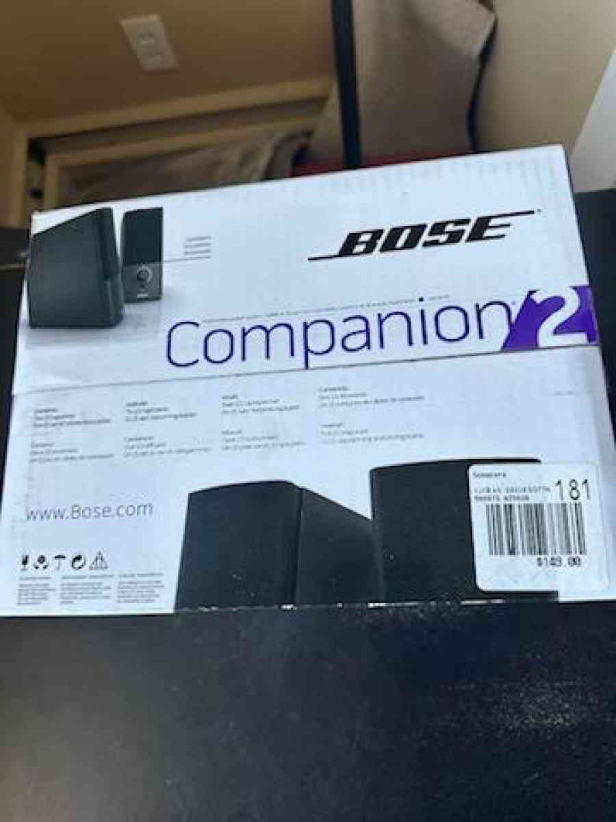 Bose multimedia speakers