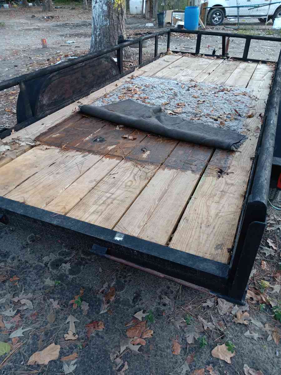 flat bed trailer