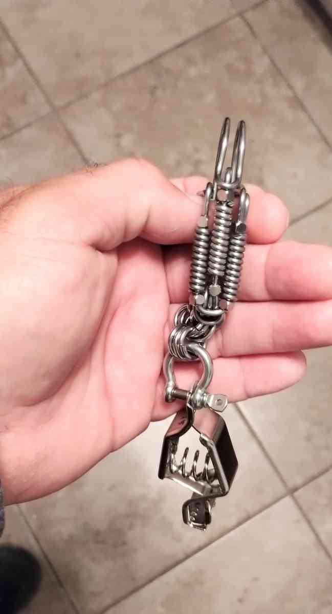 Stainless Steel Work Gloves Clip