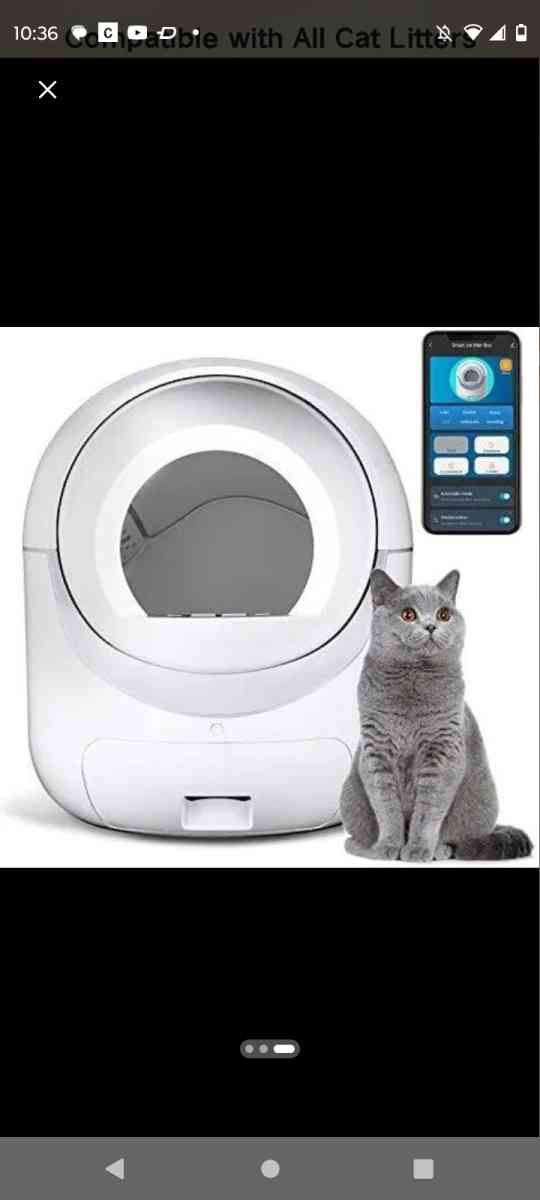 BNIB Self Cleaning XL litter box