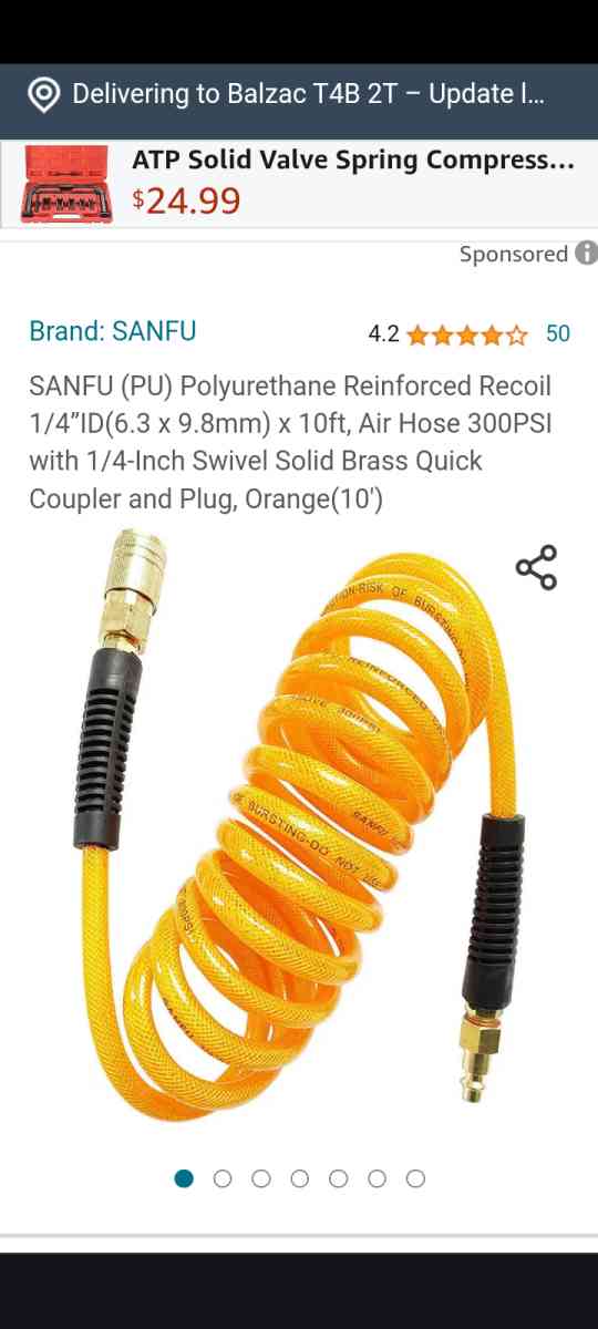 DeWalt  16 Gauge pneumatic staple gun and hose