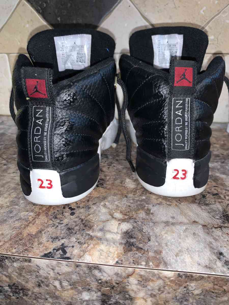 Air Jordan 12 Retro Playoffs Size 1Y New 151186006