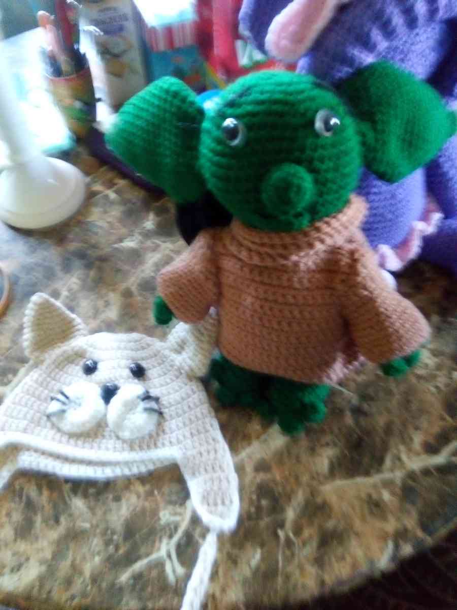 custom knitted dolls