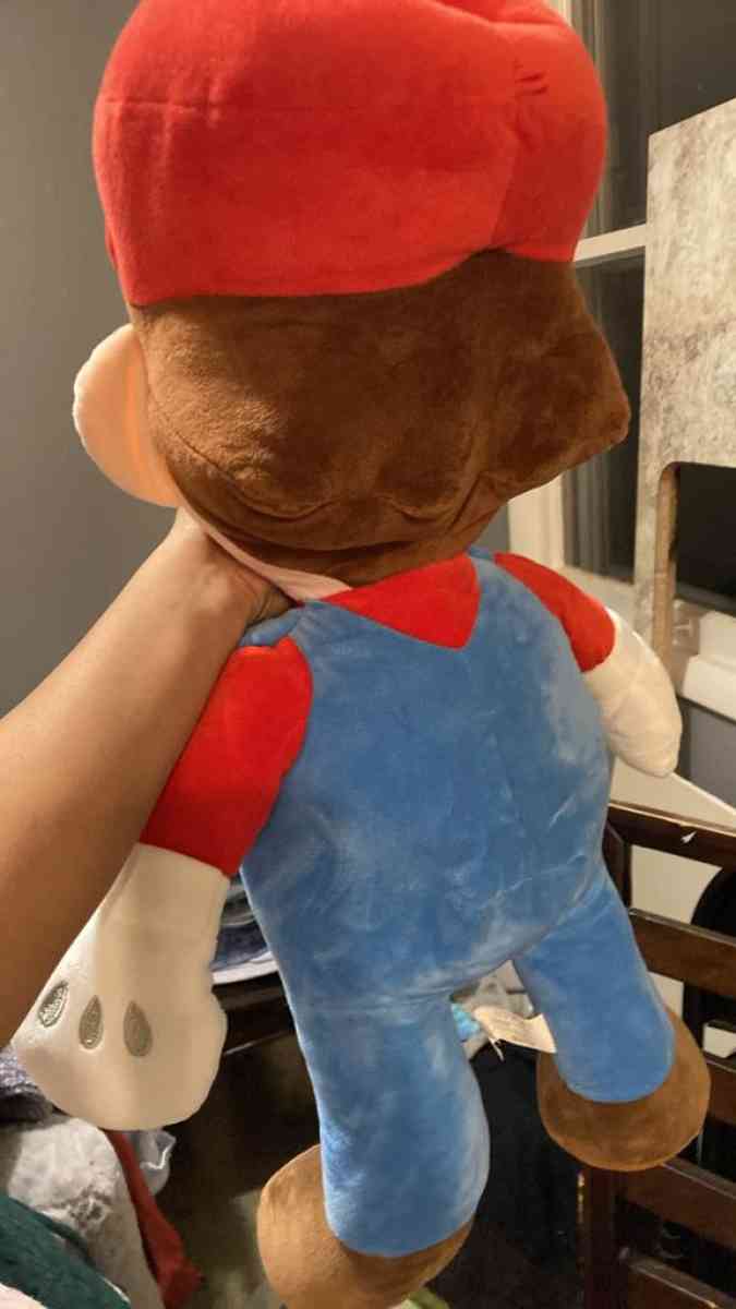 mario bros teddy