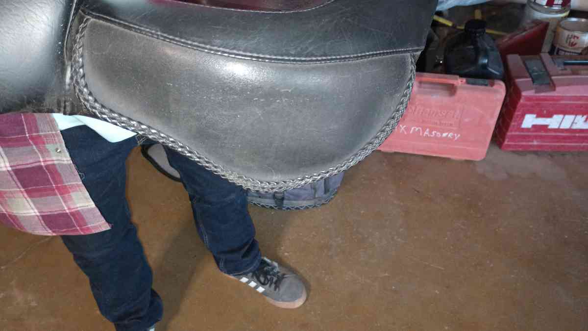 1995 to 2007 Kawasaki Vulcan motorcycle Mustang seat