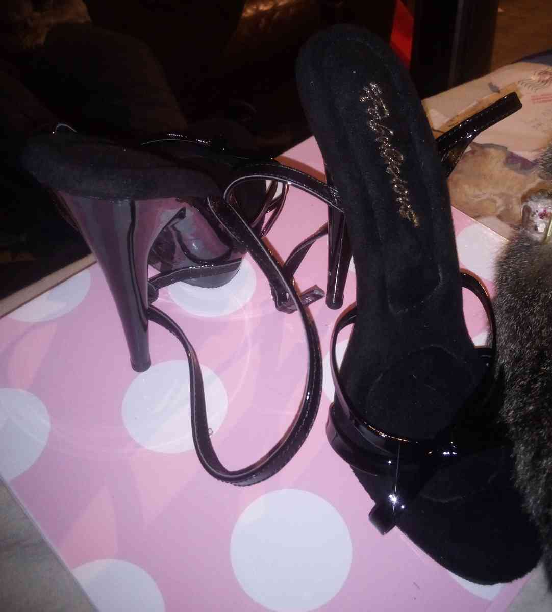 Pleaser SULTRY 638 Wrap Around Knotted Strap Sandal