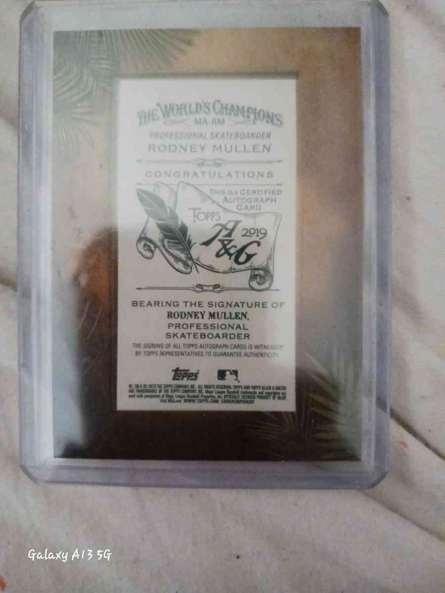 rodney mullen autograph