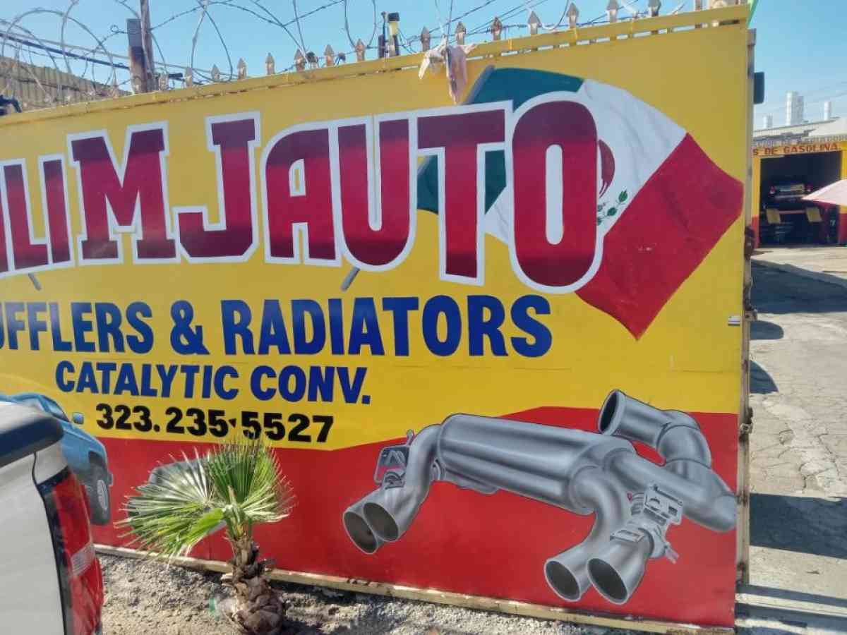 large hand painted signs for business