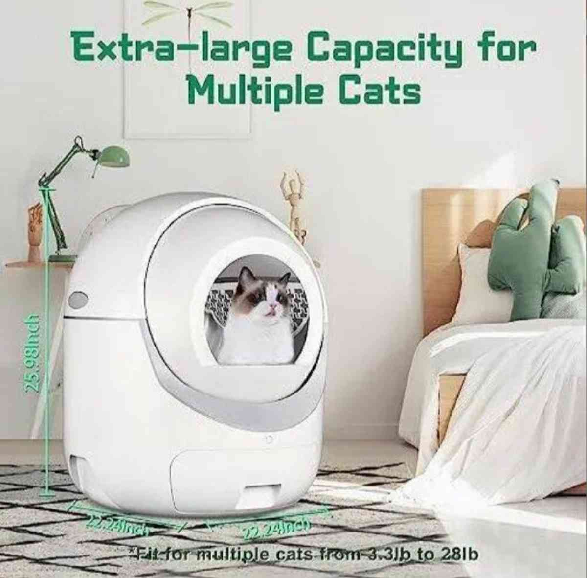 BNIB Self Cleaning XL litter box