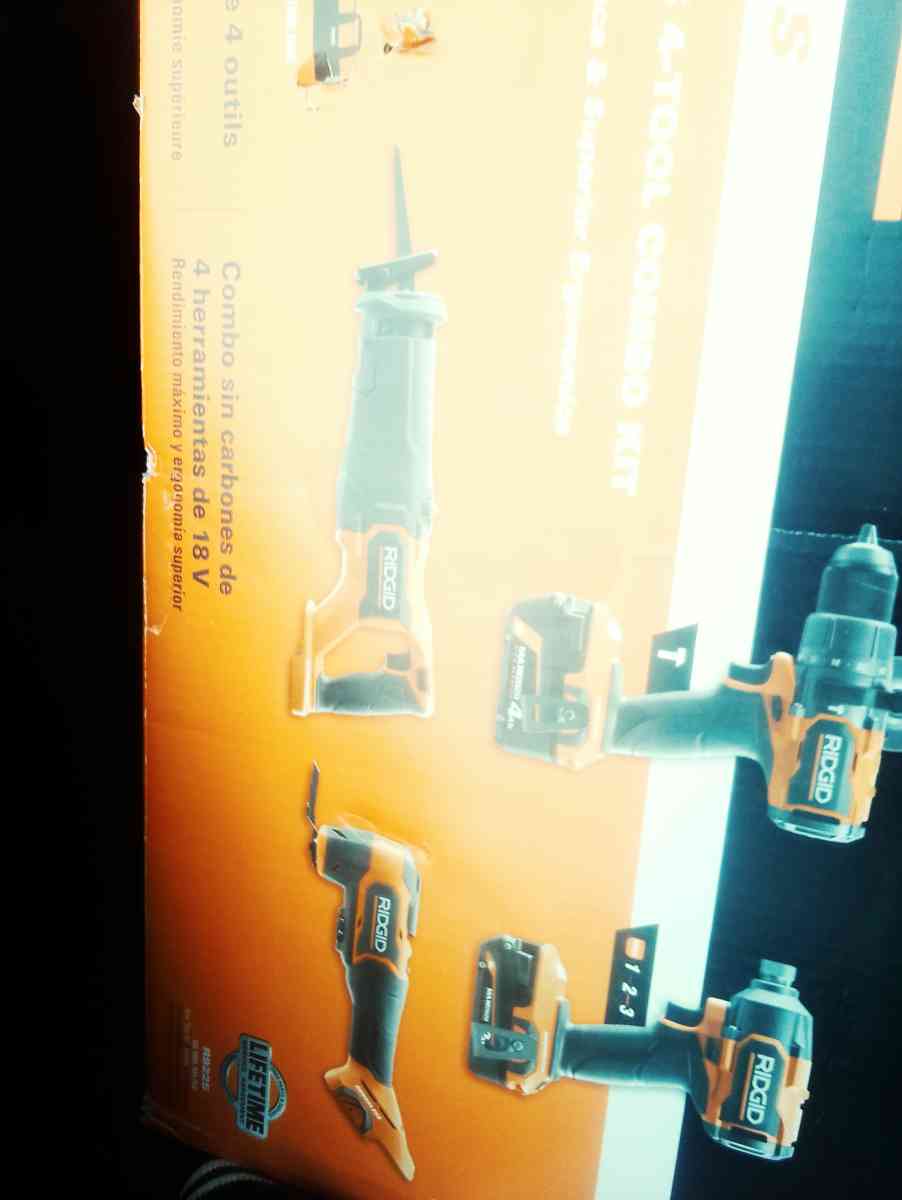 all tools are available no battery or chargers available