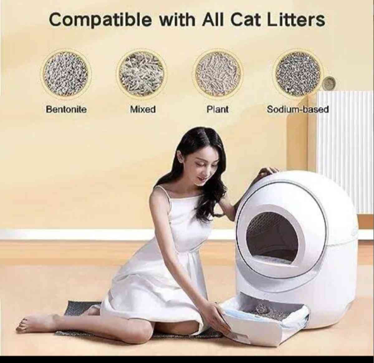 BNIB Self Cleaning XL litter box