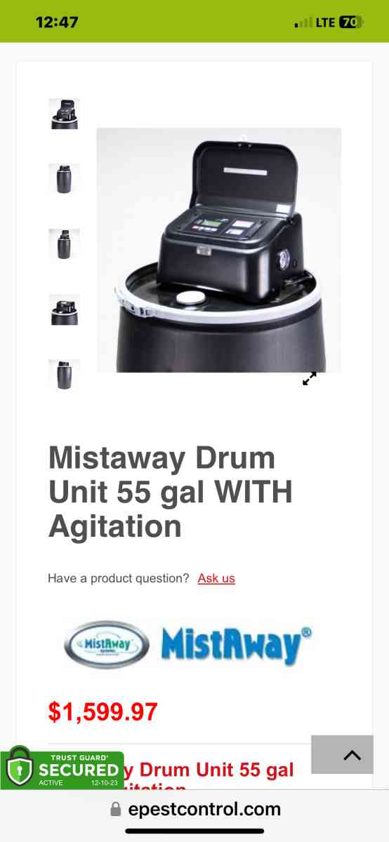 MistAway repellent systems GREAT DEAL