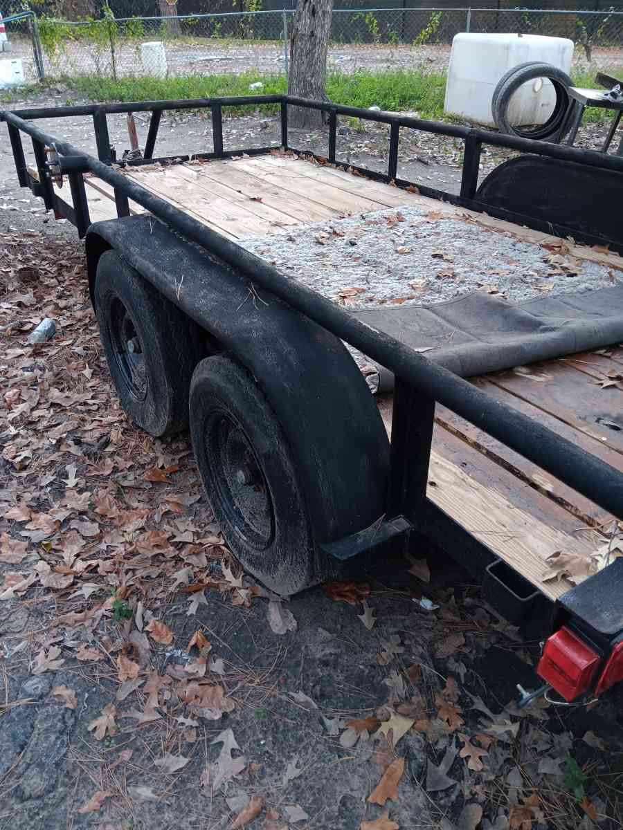 flat bed trailer