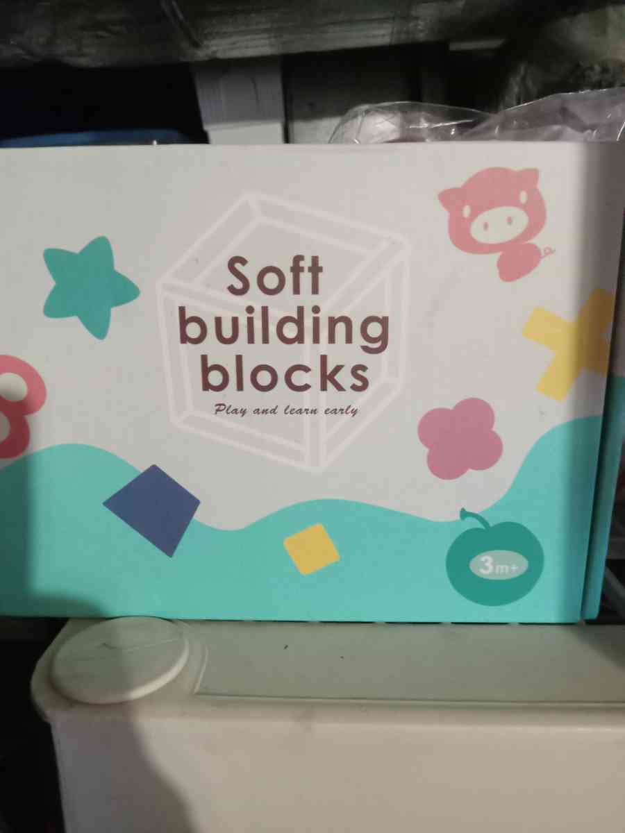 kids silicone blocks 12 pk