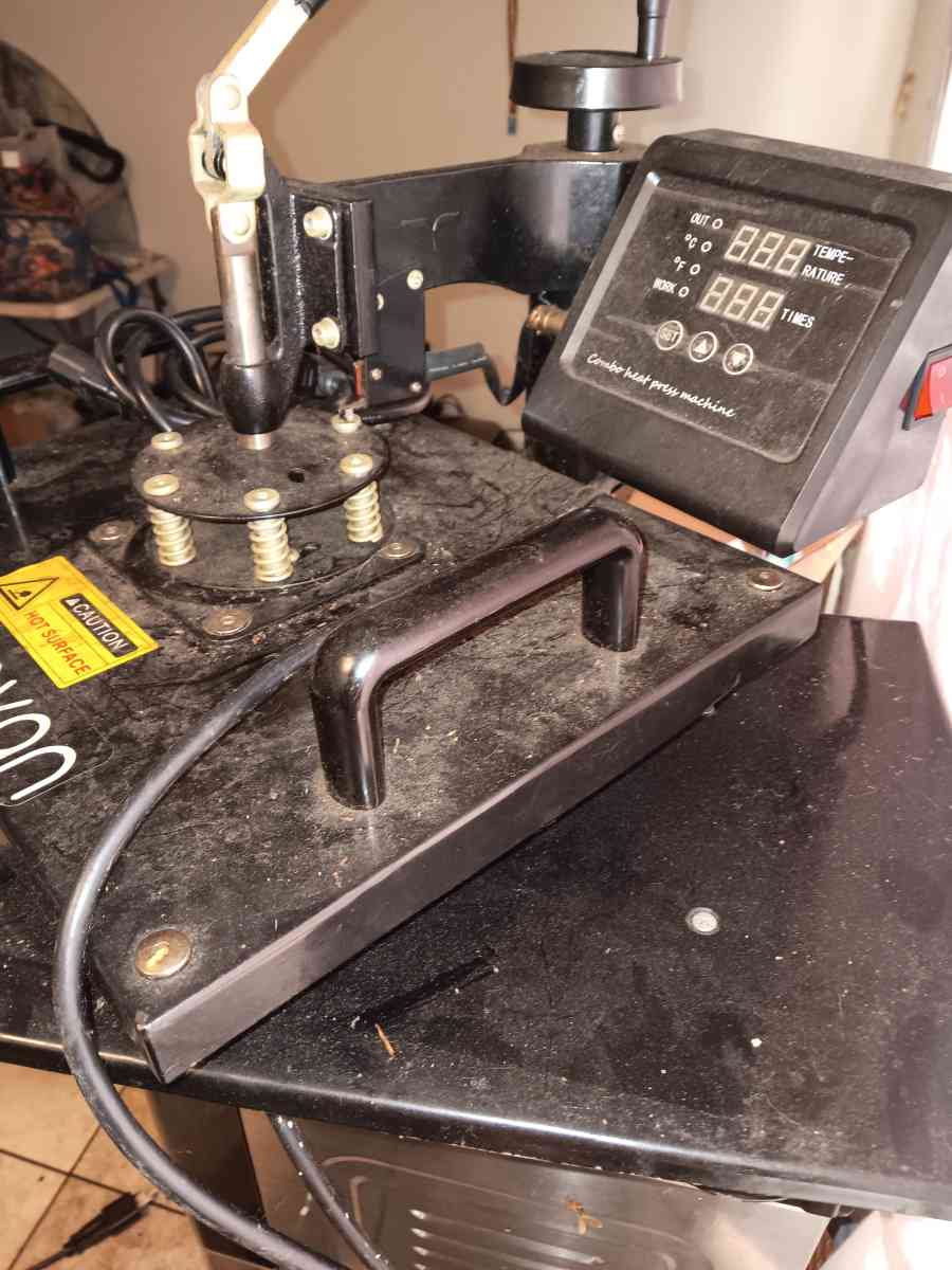heat press machine and hp printer