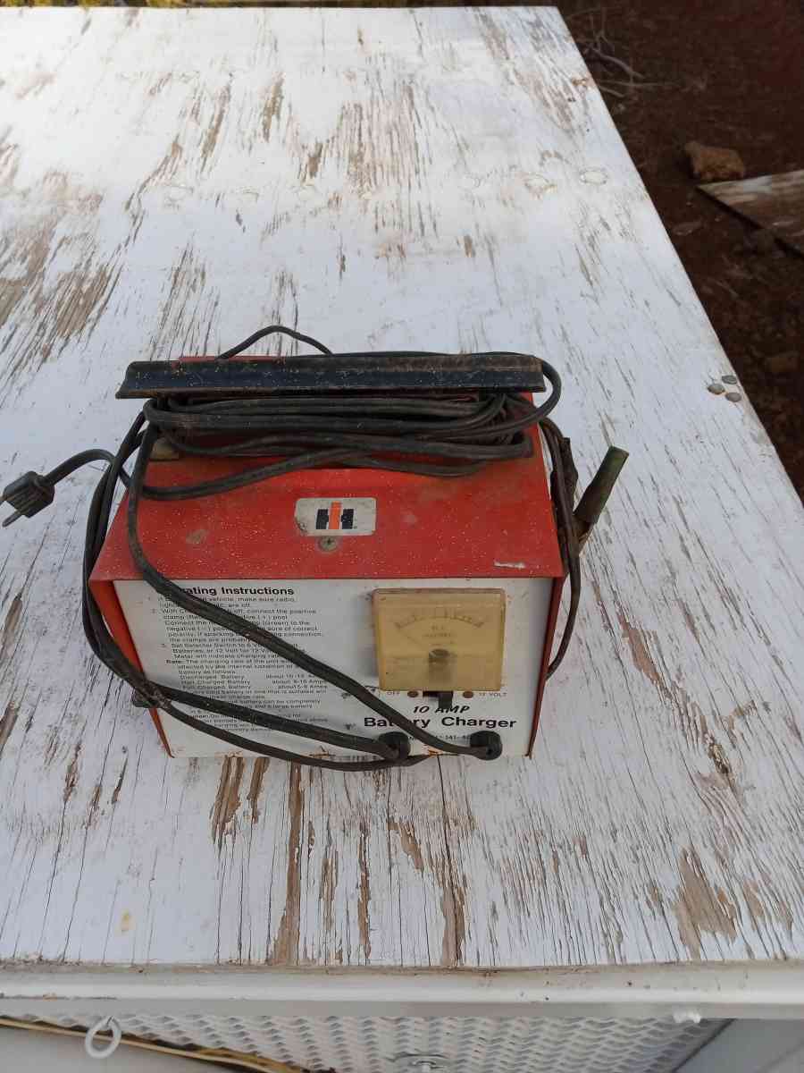 international harvester battery charger