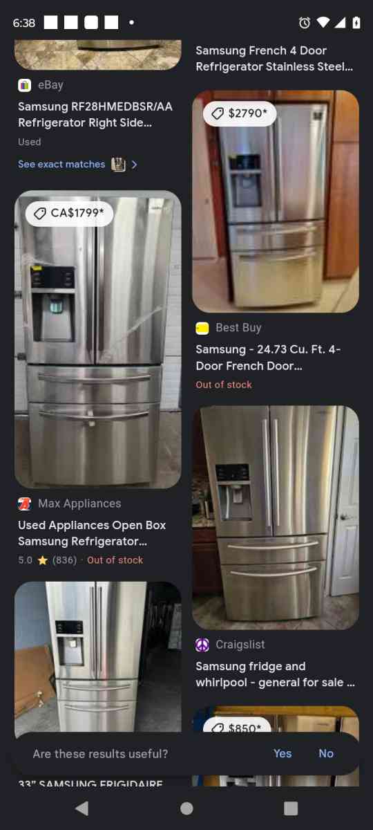 Samsung French Doors Stainless Steel Refrigerator