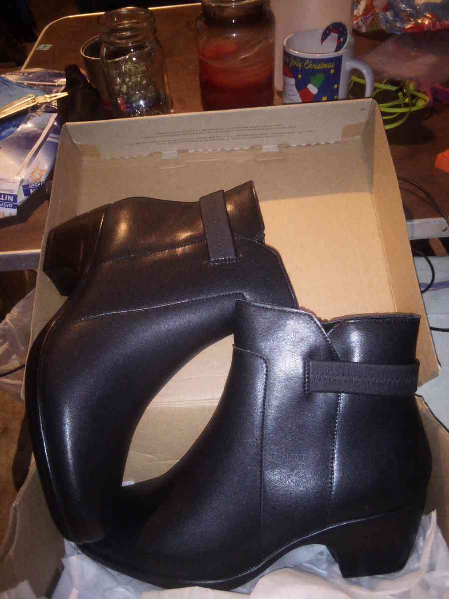 Emily Holly Black Leather