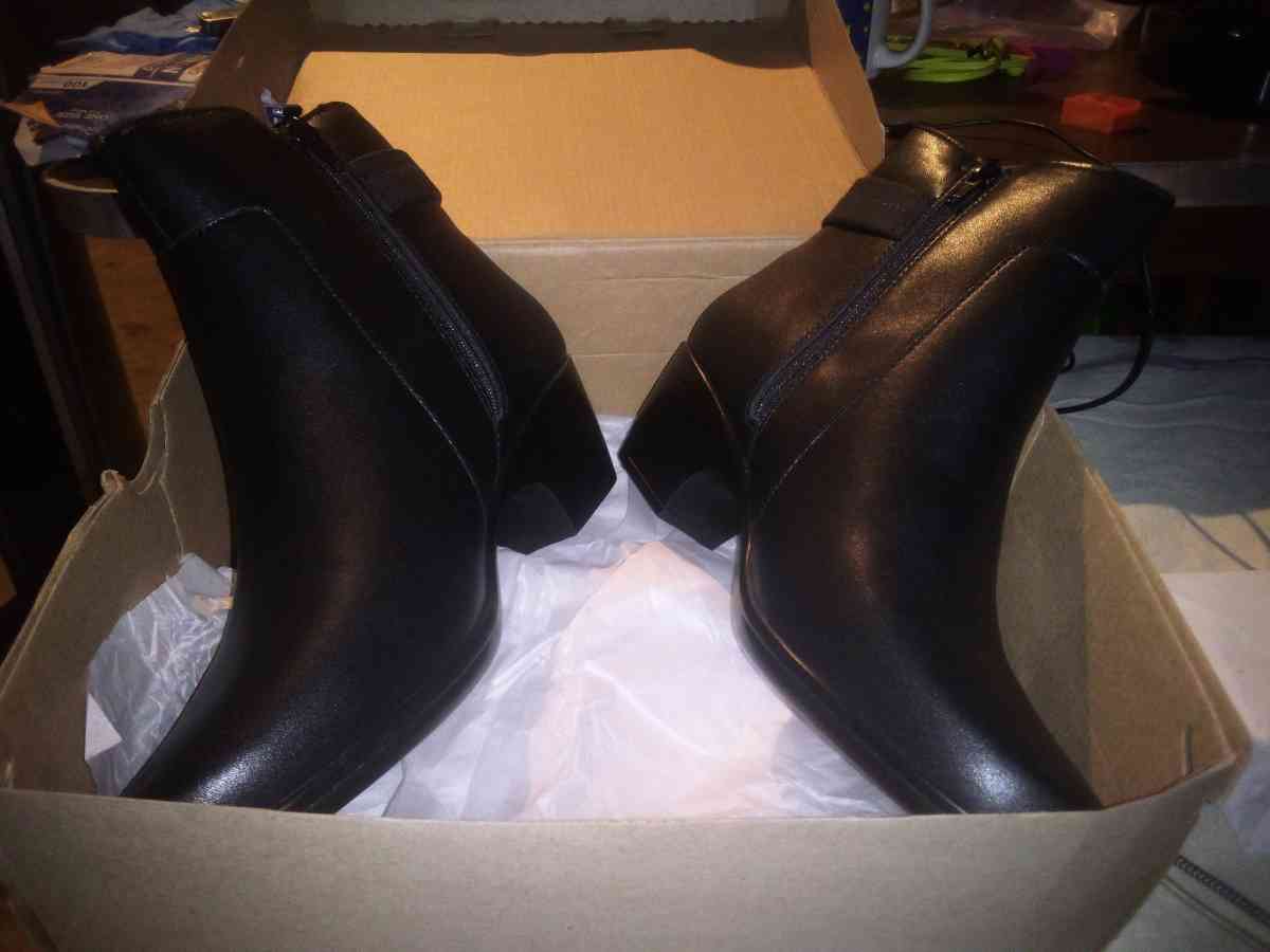 Emily Holly Black Leather