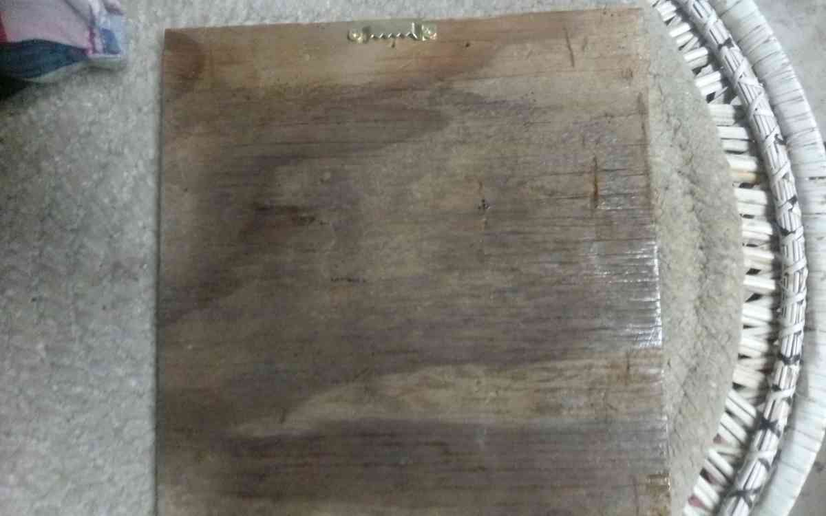 hand crafted wood burned rose plaque