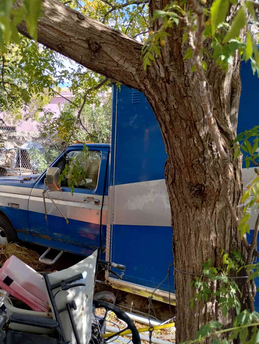 a ambulance and a bar sing