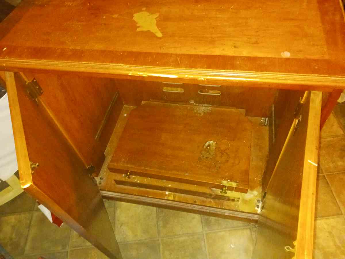 honey wood bar cabinet