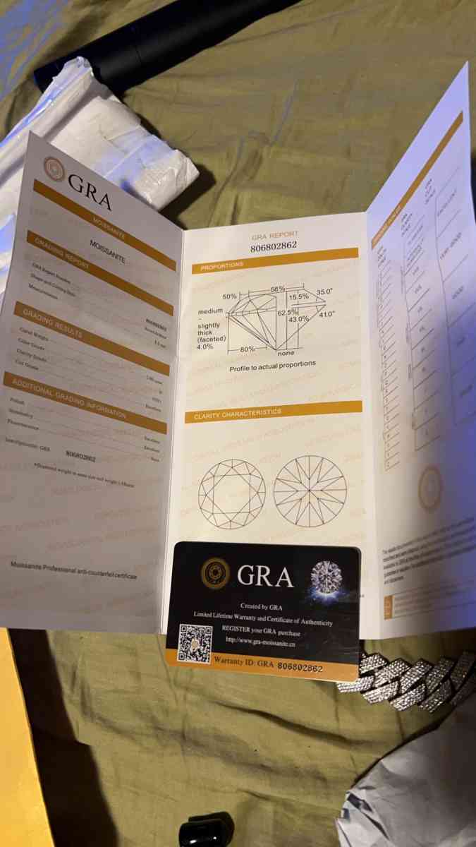 VVS Moissanite Chain