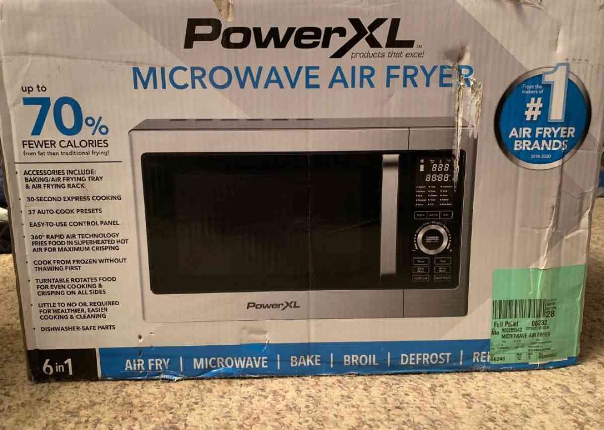 PowerXL Microwave Air Fryer