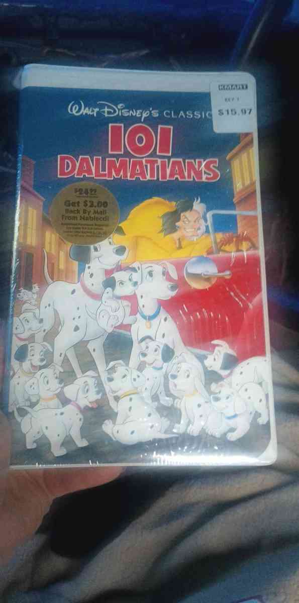 Walt Disneys unopened classic black diamond edition vhs set