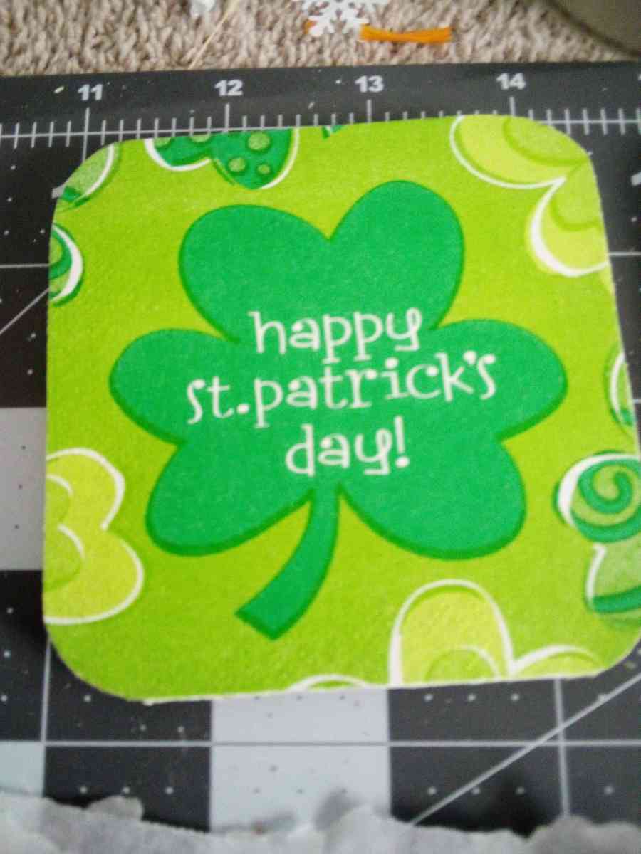 st Patricks day coasters