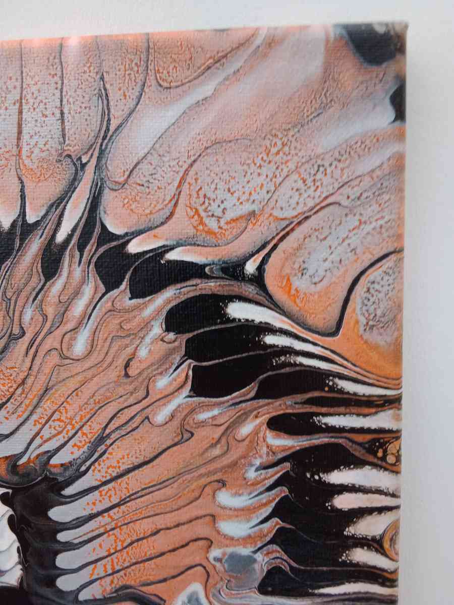 Arylic Painting on a 12 inch x 12 inch x 1 inch canvas