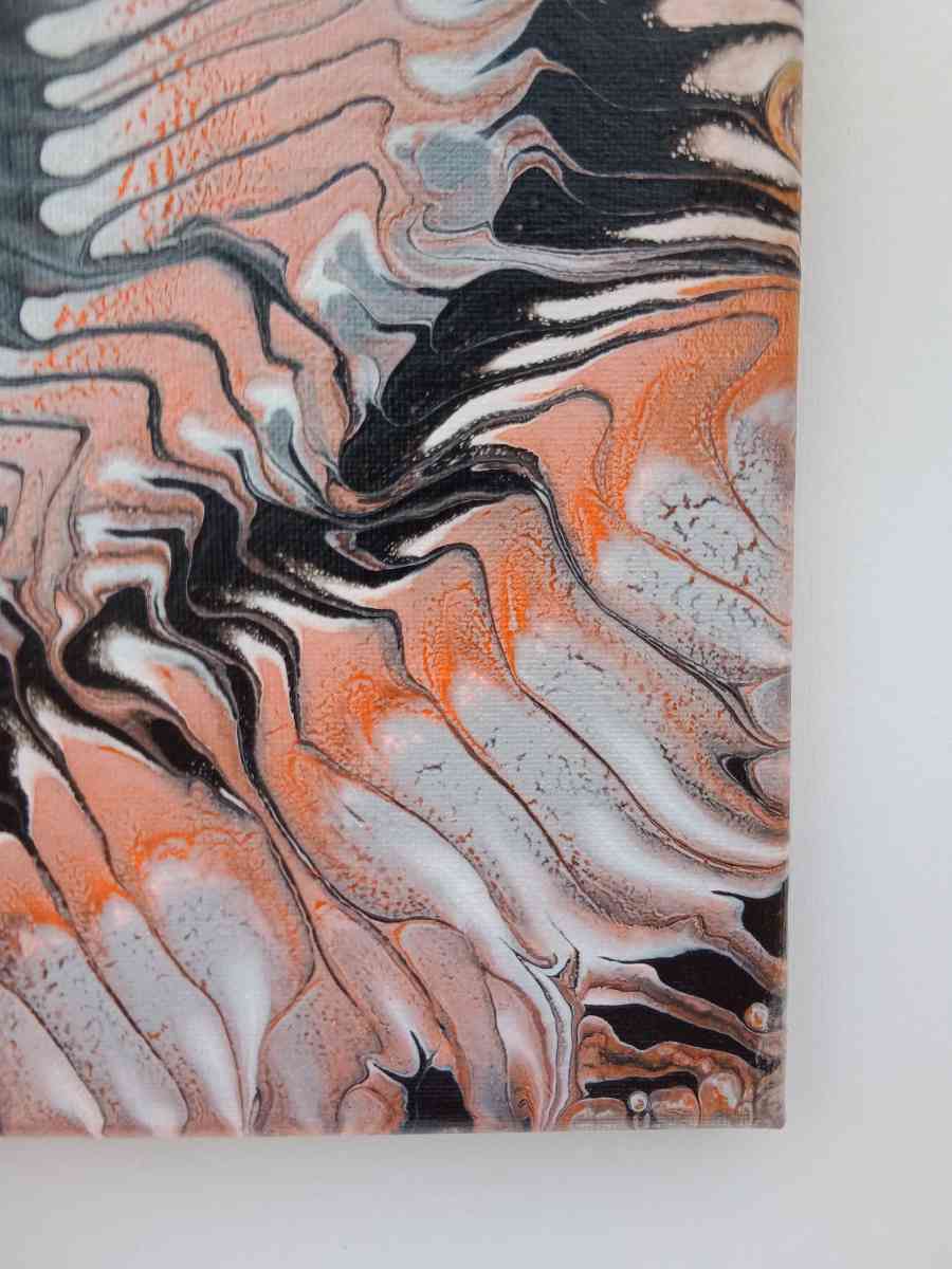 Arylic Painting on a 12 inch x 12 inch x 1 inch canvas