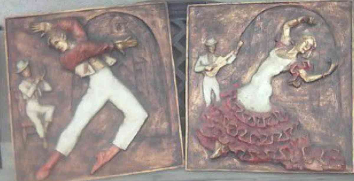 vintage fiberglass sculptures