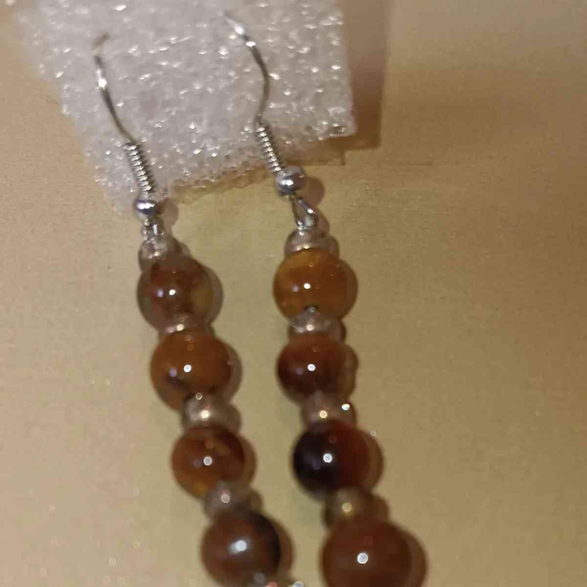 handmade earrings 3 each