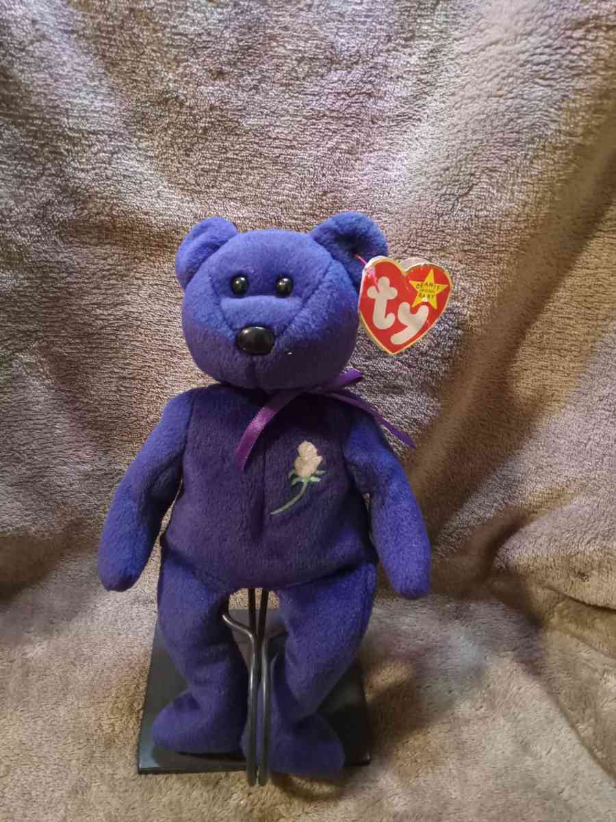 Rare Beanie Baby Princess Diana With Tag Errors