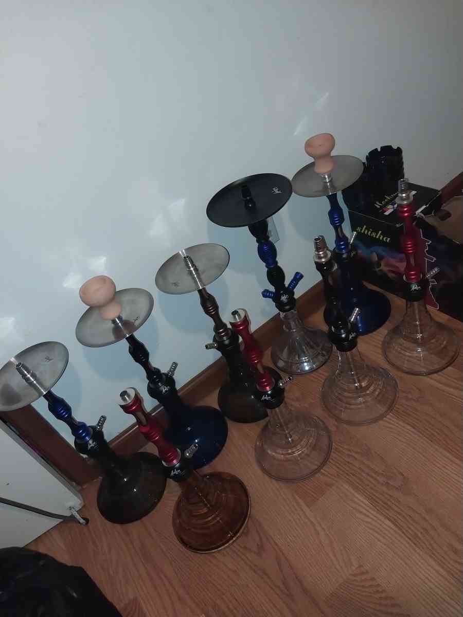 9 hookah faltan Partes faltan las mangueras 1 que otro plato