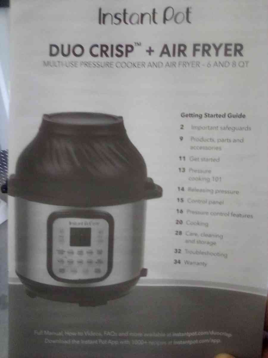 insta pot Air Fryer